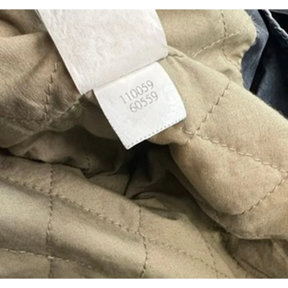 The Territory Ahead Field Barn Jacket Coat‎ Hooded Pigment Dyed Blue L